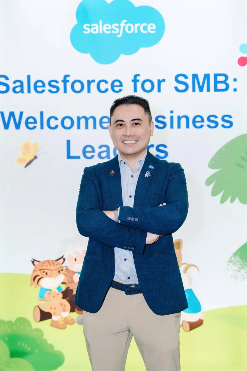 Ảnh chân dung diễn giả Kay Ho tại sự kiện Salesforce
